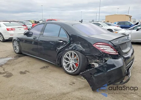 2016 Mercedes-Benz S 550 z USA, uszkodzony, nr VIN WDDUG8CBXGA279959